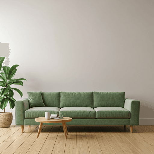 Room after AI furniture fill